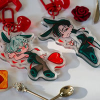 Image 3 of Alien Stage Ivantill Heart Acrylic Charms