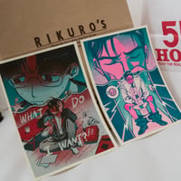 Image 1 of Karaoke Iko Risograph Prints