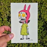 Image 1 of Original Art- Louise Belcher Calavera 
