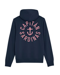 Image 2 of SUDADERA ANCLA NAVY/PINK