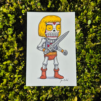 Image 2 of Original Art- He-Man Calavera 