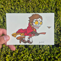 Image 1 of Original Art- Harry Potter Calavera 