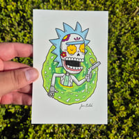 Image 1 of Original Art- Rick Sanchez Calavera 