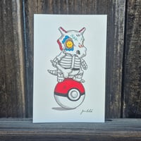 Image 2 of Original Art- Cubone Calavera 