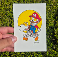 Image 1 of Original Art- Mario and Yoshi Calaveras