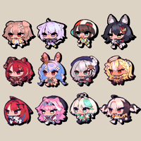 HOLOLIVE DIE CUT STICKERS