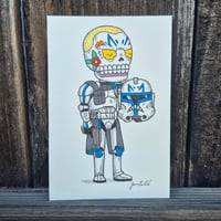Image 2 of Original Art- Captain Rex Calavera 