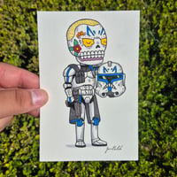 Image 1 of Original Art- Captain Rex Calavera 