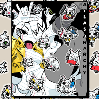 ATLASANARCHY STICKER SHEET