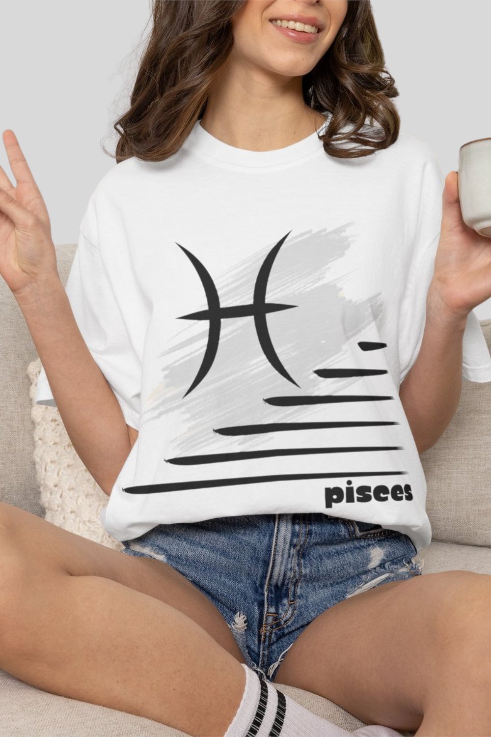 Image of Pisces Zodiac T-Shirt