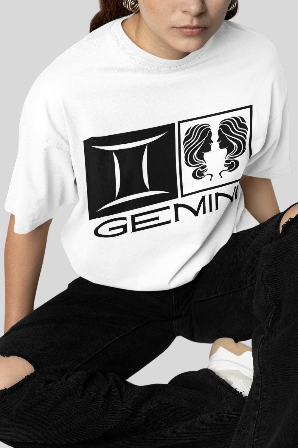 Image of Gemini Zodiac Sign T-Shirt