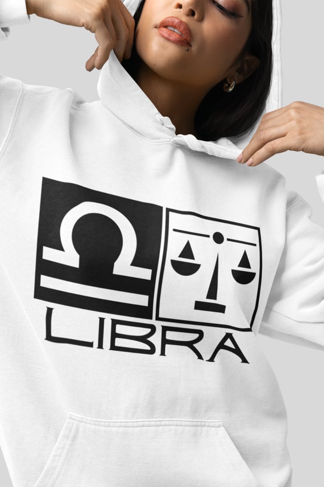 Image of Libra Sign Zodiac Hoodie