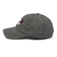 Image 7 of Distressed Dad Hat wine'n wear hat 