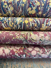 Image 1 of Marbled Paper Assorted  Listing - Sheets 9-12 (to purchase individually) 