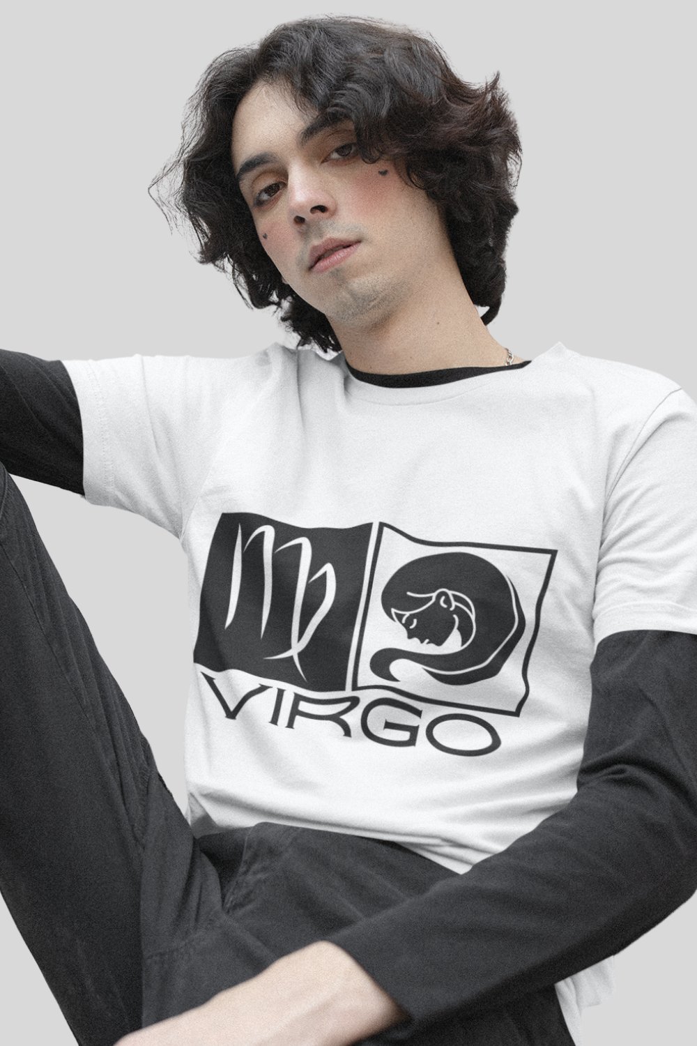 Image of Virgo Zodiac Sign T-Shirt