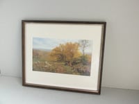 Image 3 of Springtime by George V Cole (b 1833), Vintage Art Print in Wooden Frame