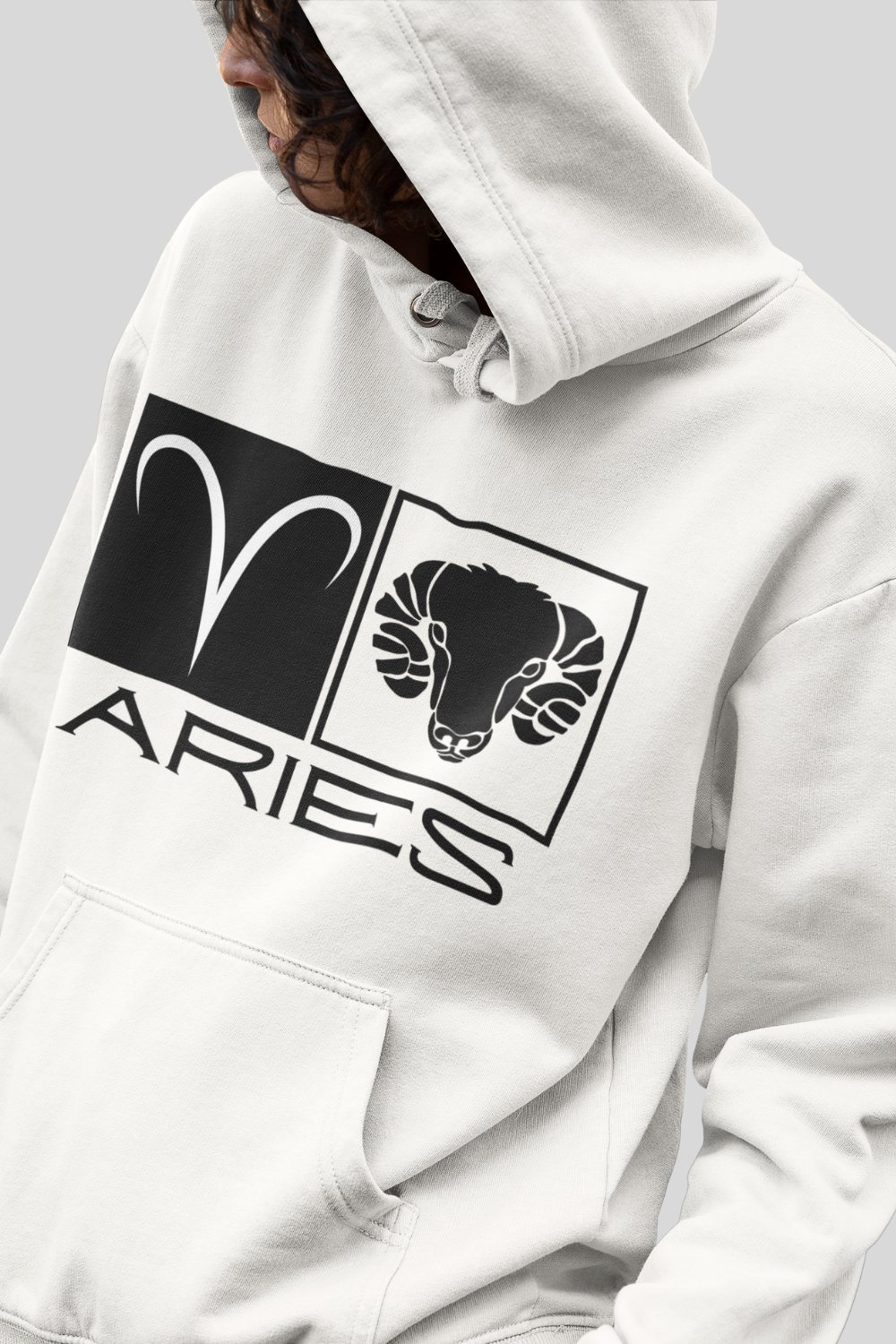 Image of Aries Sign Zodiac Hoodie