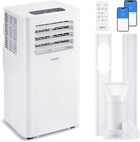 Image 1 of 12000 BTU Portable Air Conditioner with WiFi, Dehumidifier, Sleep Mode &amp; Remote Control