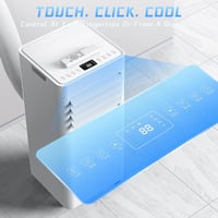 Image 3 of 9000 BTU Portable Air Conditioner with Dehumidifier, Fan, Sleep Mode &amp; Remote Control