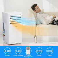 Image 5 of 12000 BTU Portable Air Conditioner with Heating, Dehumidifier, WiFi &amp; Remote Control