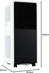 Image 8 of 9000 BTU Portable Air Conditioner with Dehumidifier, Fan Mode &amp; Remote Control