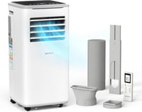 Image 10 of 9000 BTU Portable Air Conditioner with Heating, Dehumidifier, Sleep Mode &amp; Remote Control