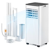Image 11 of 9000 BTU Portable Air Conditioner with Dehumidifier, Sleep Mode &amp; Remote Control