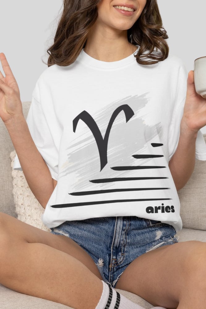Image of Aries Zodiac T-Shirt