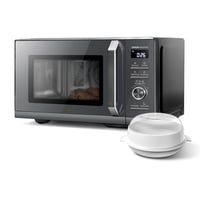 Image 1 of TOSHIBA 26L Air Fry Auto Menu Combo 6-in-1 900W Microwave Oven With Steamer in Morandi Grey
