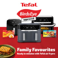Image 2 of Tefal Easy Fry Dual Zone Digital Air Fryer, 2 Drawers, 8.3L, 8in1, Air Fry, Extra Crisp, Roast, Bake