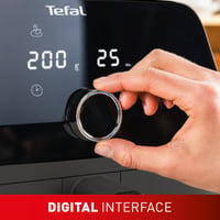 Image 3 of Tefal Easy Fry Mega Air Fryer, 7.5L Capacity (Serves Up to 8), 8 Preset Programs, Compact Design