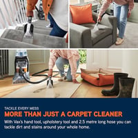 Image 4 of Vax SpinScrub Power Plus Carpet Cleaner Machine, Rug, Upholstery, Car, Stair Upright Shampooer Wa...
