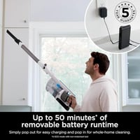 Image 5 of Shark PowerPro Pet Cordless Stick Vacuum Cleaner, Lightweight, Floor Detect Technology