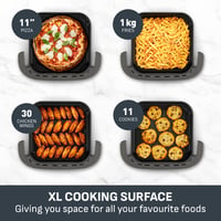 Image 7 of Tefal Easy Fry Pizza, XL Surface, Large Air Fryer, Spacious Basket, Up To 1 Kg of Fries