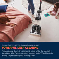 Image 7 of Vax Platinum Power Max Carpet Cleaner Machine, Rug, Upholstery, Car, Stair Upright Shampooer Washer