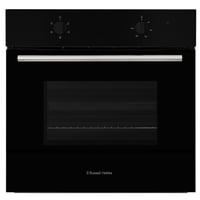 Image 1 of Russell Hobbs 70L, 60cm Wide, Single Electric Built-in Fan Oven and Grill in Black, 5 Oven Functions