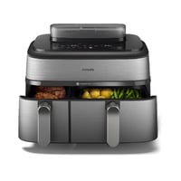 Image 1 of Philips Air Fryer 5000 Series Dual Basket with Steam – 9L Capacity, RapidAir Plus Technology