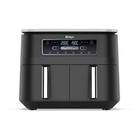 Image 1 of Ninja Foodi Dual Zone Digital Air Fryer, 2 Drawers, 7.6L, 6-in-1, Uses No Oil, Air Fry, Max Crisp...