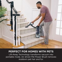 Image 5 of Shark Anti Hair Wrap Plus Upright Corded Pet Vacuum, 2.5L, Powered Lift-Away, Anti-Allergen Seal