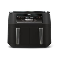 Image 1 of Ninja Foodi Dual Zone Digital Air Fryer, 2 Drawers, 7.6L, 4-in-1, Uses No Oil, Air Fry, Max Crisp...