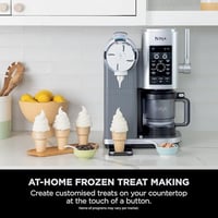 Image 3 of Ninja Swirl by CREAMi Soft Serve &amp; Ice Cream Maker with 2x Tubs, 13 Functions, Makes Ice Cream