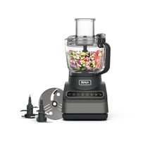 Image 1 of Ninja Food Processor with 4 Automatic Programs; Chop, Puree, Slice, Mix, and 3 Manual Speeds, 2.1...