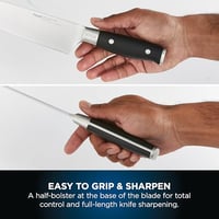 Image 2 of Ninja Foodi StaySharp Knife Block with Integrated Sharpener; 5 Knives and Scissors (1 pair), Shar...