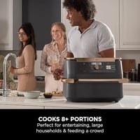 Image 3 of Ninja Foodi FlexDrawer Air Fryer, Dual Zone with Removable Divider, Large 10.4L Drawer, 7-in-1