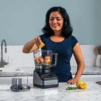Image 3 of Ninja Food Processor with 4 Automatic Programs; Chop, Puree, Slice, Mix, and 3 Manual Speeds, 2.1...
