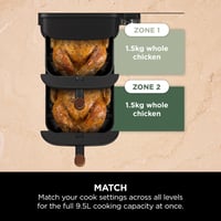Image 4 of Ninja Double Stack XL Air Fryer, Vertical Dual Drawer Air Fryer with 4 cooking levels, 2 Drawers ...