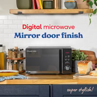 Image 7 of Russell Hobbs RHM2076B 20 Litre 800 W Black Digital Solo Microwave with 5 Power Levels