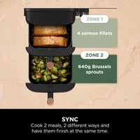 Image 5 of Ninja Double Stack XL Air Fryer, Vertical Dual Drawer Air Fryer with 4 cooking levels, 2 Drawers ...