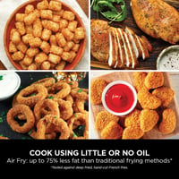 Image 4 of Ninja Double Stack Air Fryer, Vertical Dual Drawer Air Fryer with 4 cooking levels, 2 Drawers and...