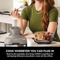 Image 6 of Ninja CRISPi Portable Air Fryer, 3.8L, 4-in-1: Air Fry, Roast, Keep Warm, Recrisp, Space Saving C...